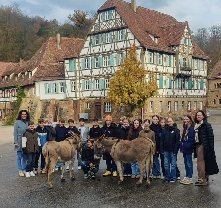 Klosterbesuch der Klasse 7b in Maulbronn