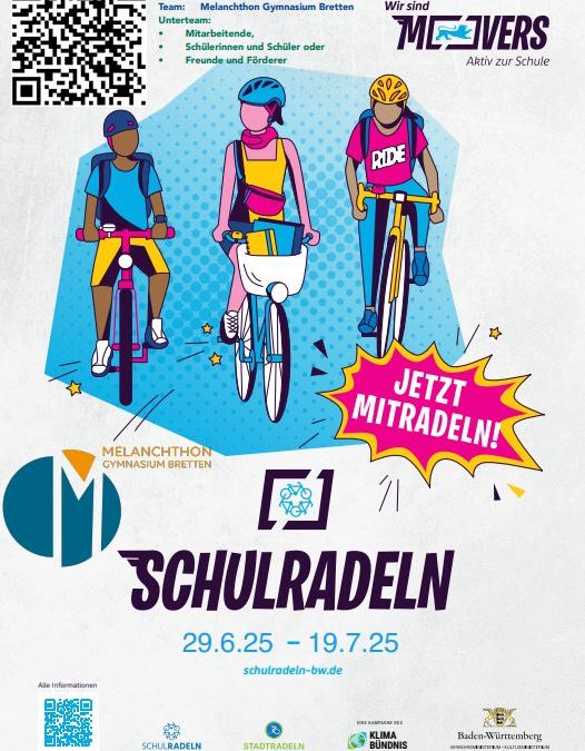 Schulradeln 2025 und City Cup Bretten