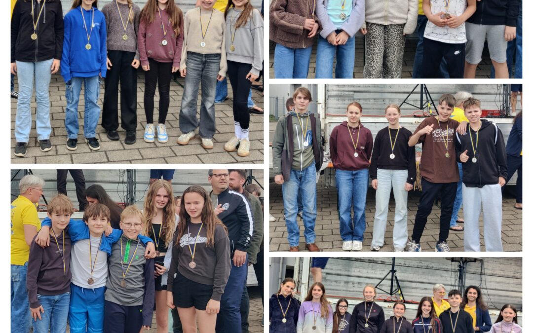 Zahlreiche erfolgreiche MGB Teams bei „Bretten schwimmt“