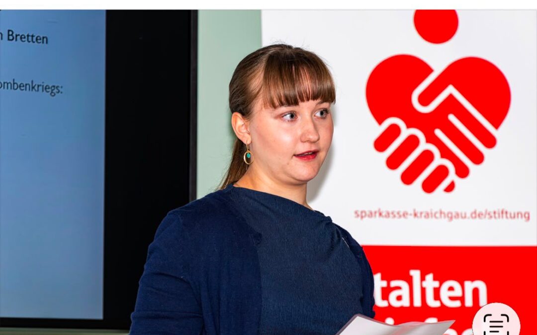Julie Oberli gewinnt Schulwettbewerb
