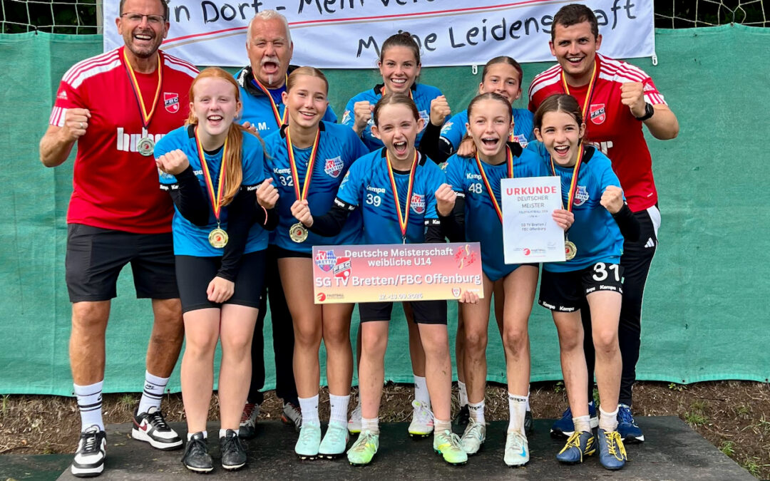 Schülerinnen und Schüler des MGB mit ihren Teams erfolgreich bei den Deutschen Meisterschaften im Faustball.
